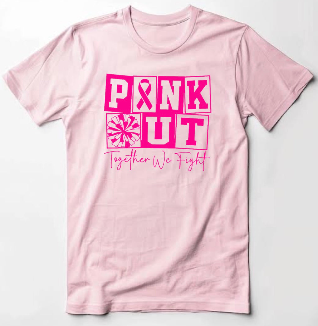 Pink Out Choose Your Mascot – Custom Breast Cancer Awareness Apparel