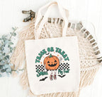 Custom Halloween Trick or Treat Bags - Choose Design & Bag Color