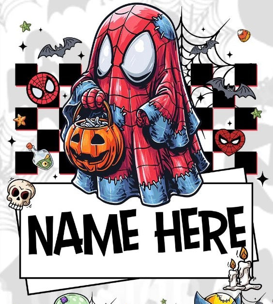 Custom Halloween Trick or Treat Bags - Choose Design & Bag Color