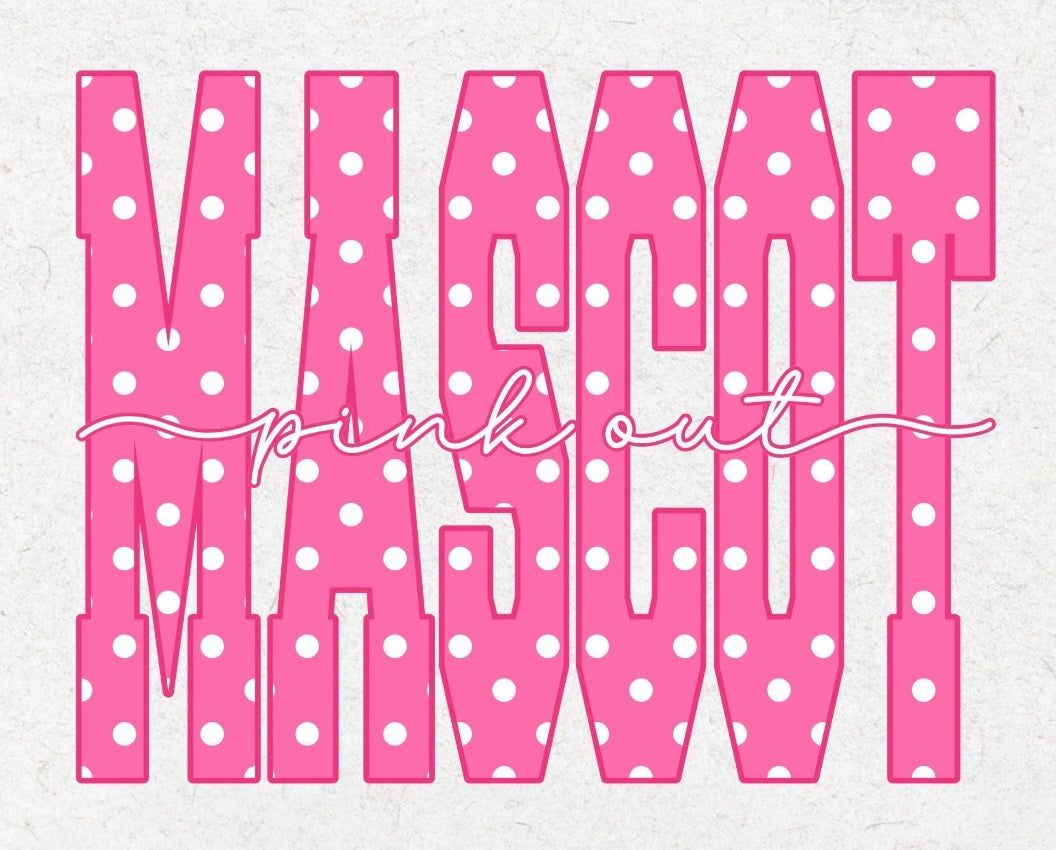 Pink Out Choose Your Mascot – Custom Breast Cancer Awareness Apparel