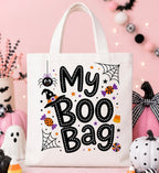 Custom Halloween Trick or Treat Bags - Choose Design & Bag Color