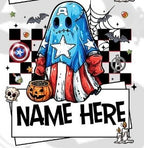 Custom Halloween Trick or Treat Bags - Choose Design & Bag Color
