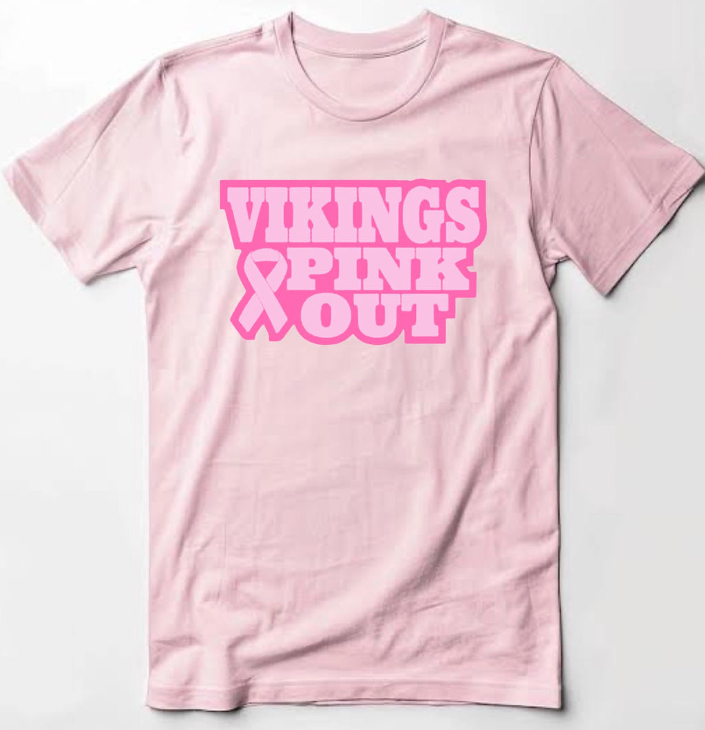 Pink Out Choose Your Mascot – Custom Breast Cancer Awareness Apparel