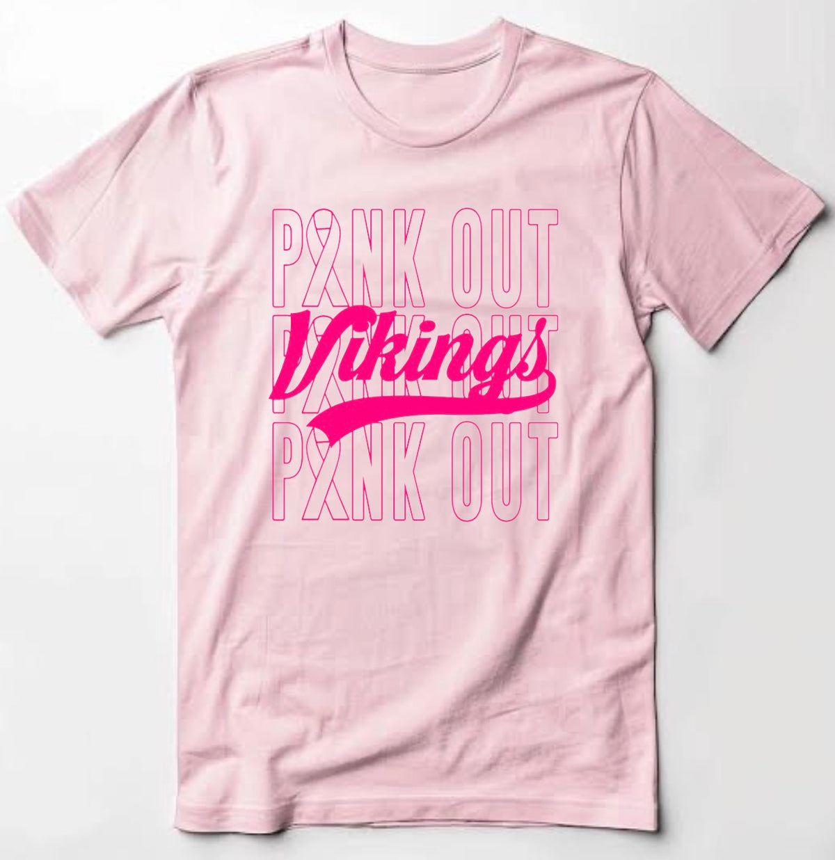 Pink Out Choose Your Mascot – Custom Breast Cancer Awareness Apparel