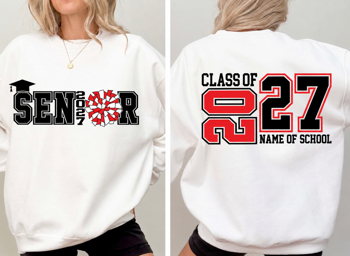 Custom Senior & Family Apparel – Choose Your Design, Colors & Mascot