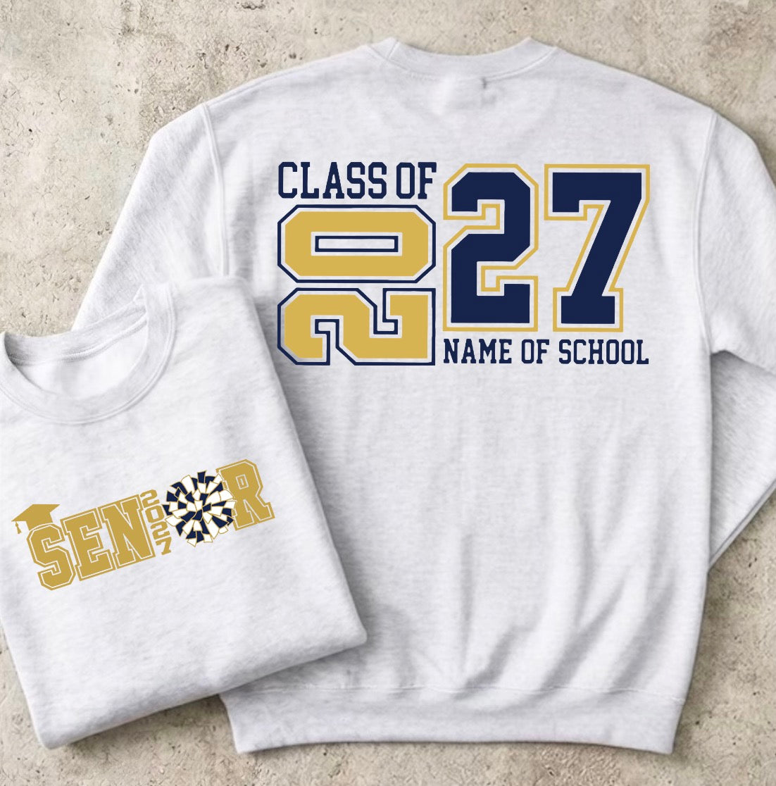 Custom Senior & Family Apparel – Choose Your Design, Colors & Mascot
