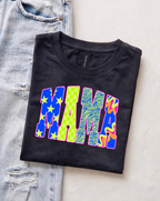 Mama Graphic T-Shirts & Crewneck Sweatshirts | Retro, Checkered, Floral, & Leopard Print, Gift for Mom