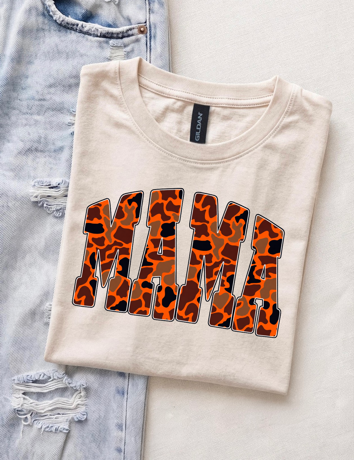 Mama Graphic T-Shirts & Crewneck Sweatshirts | Retro, Checkered, Floral, & Leopard Print, Gift for Mom