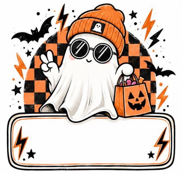 Custom Halloween Trick or Treat Bags - Choose Design & Bag Color
