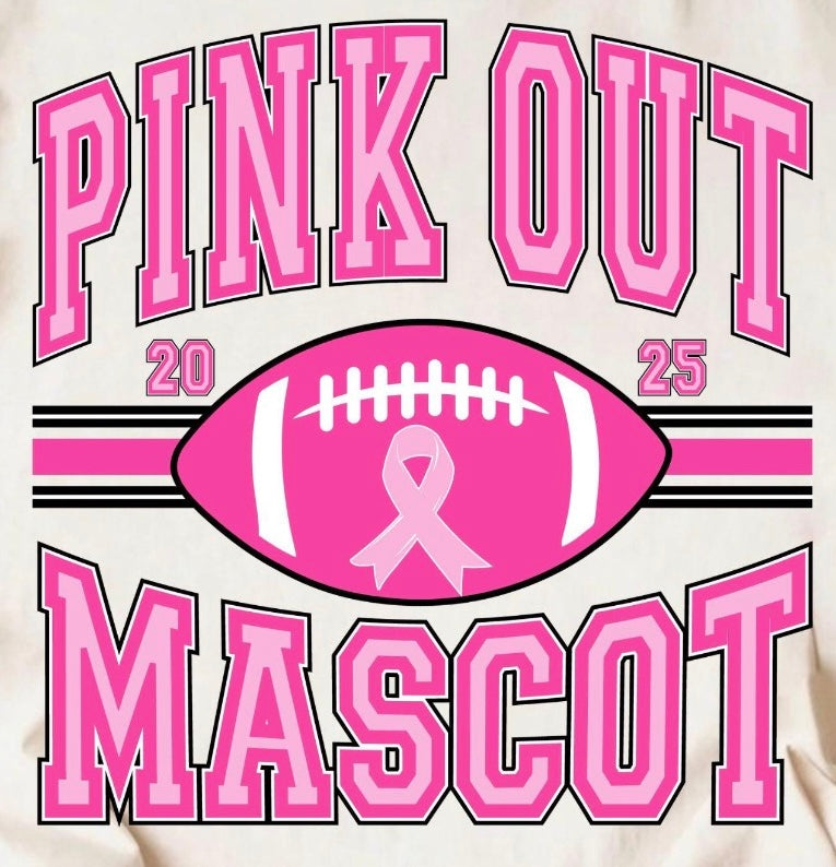 Pink Out Choose Your Mascot – Custom Breast Cancer Awareness Apparel