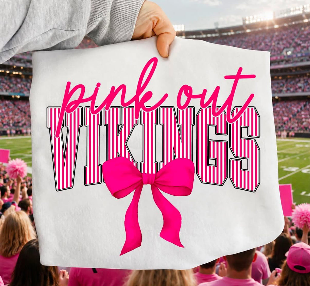 Pink Out Choose Your Mascot – Custom Breast Cancer Awareness Apparel