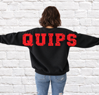 Custom Mascot Sweatshirt - Oversized Varsity Back Print