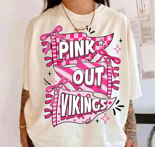 Pink Out Choose Your Mascot – Custom Breast Cancer Awareness Apparel
