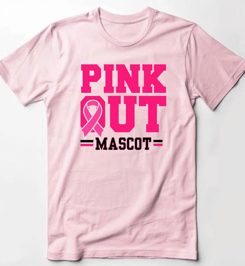 Pink Out Choose Your Mascot – Custom Breast Cancer Awareness Apparel