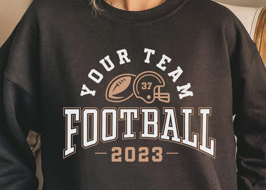 Custom Football Apparel – Choose Your Design, Colors & Mascot