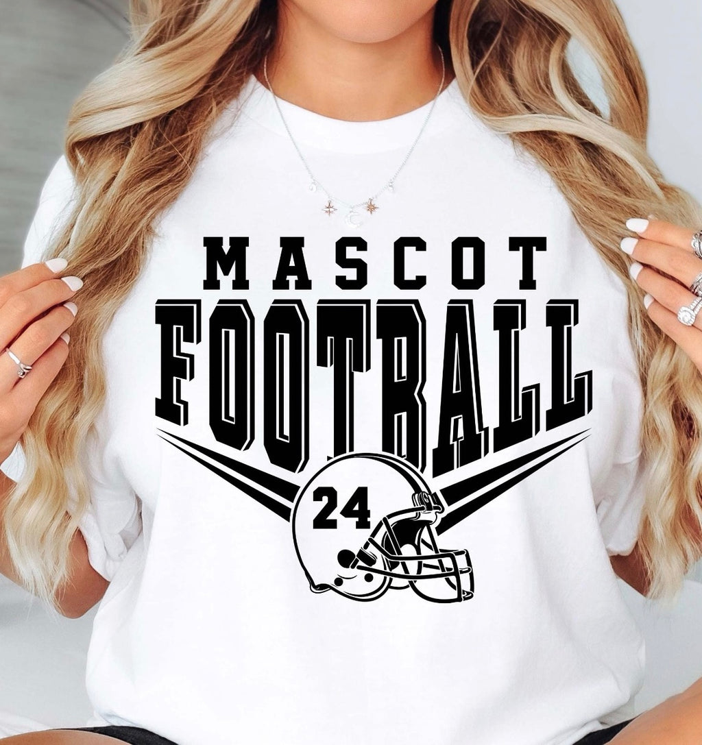 Custom Football Apparel – Choose Your Design, Colors & Mascot