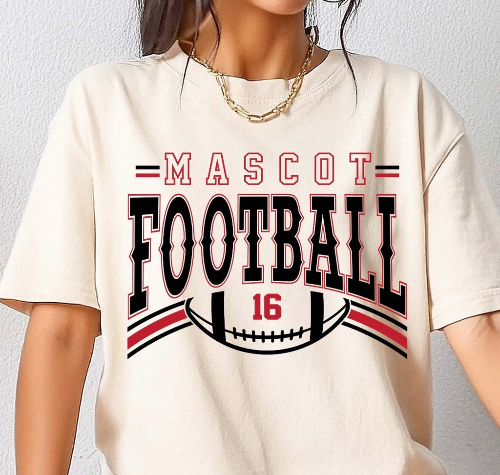 Custom Football Apparel – Choose Your Design, Colors & Mascot