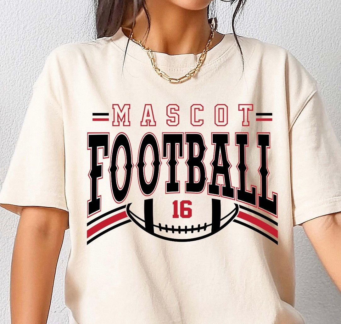 Custom Football Apparel – Choose Your Design, Colors & Mascot