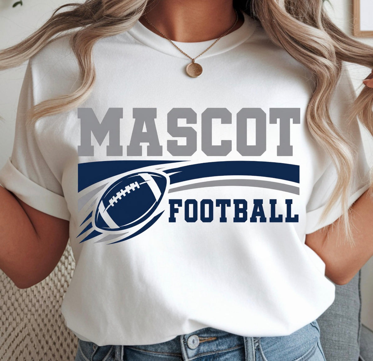 Custom Football Apparel – Choose Your Design, Colors & Mascot
