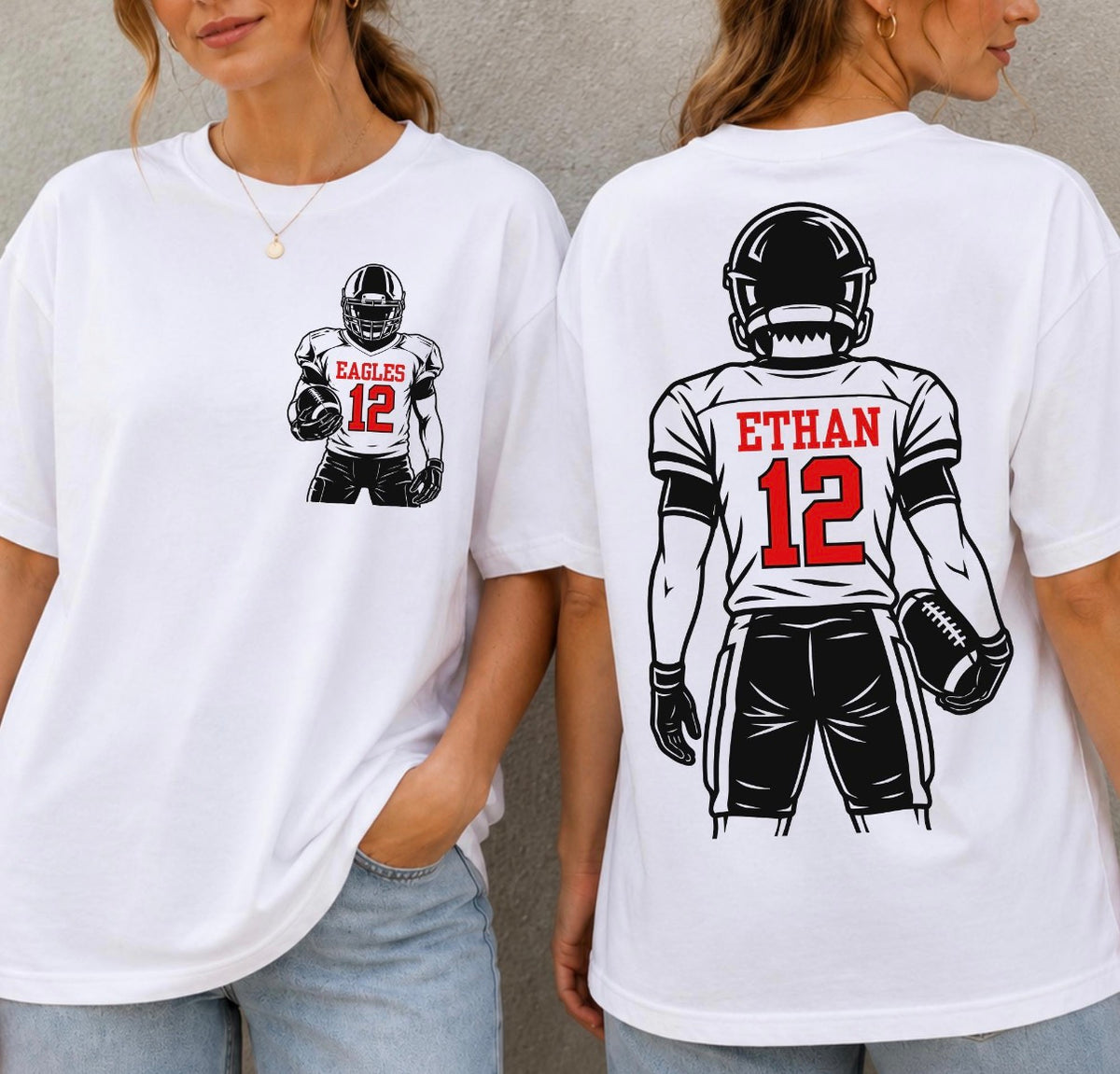 Custom Football Apparel – Choose Your Design, Colors & Mascot