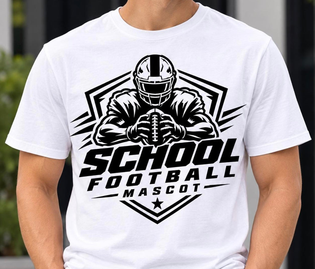 Custom Football Apparel – Choose Your Design, Colors & Mascot