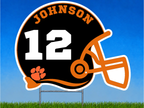 Personalized Football Helmet Yard Sign